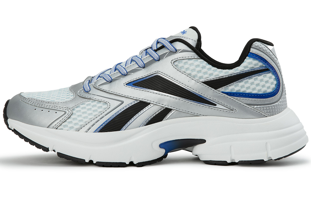 Reebok Low top Running Shoes Unisex Silver Blue Black
