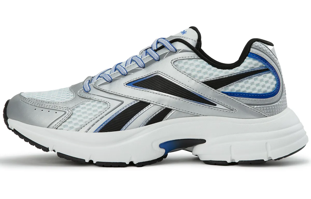 Reebok Low top Running Shoes Unisex Silver Blue Black