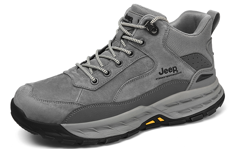 Jeep Mid top Outdoor Shoes Men’s Gray