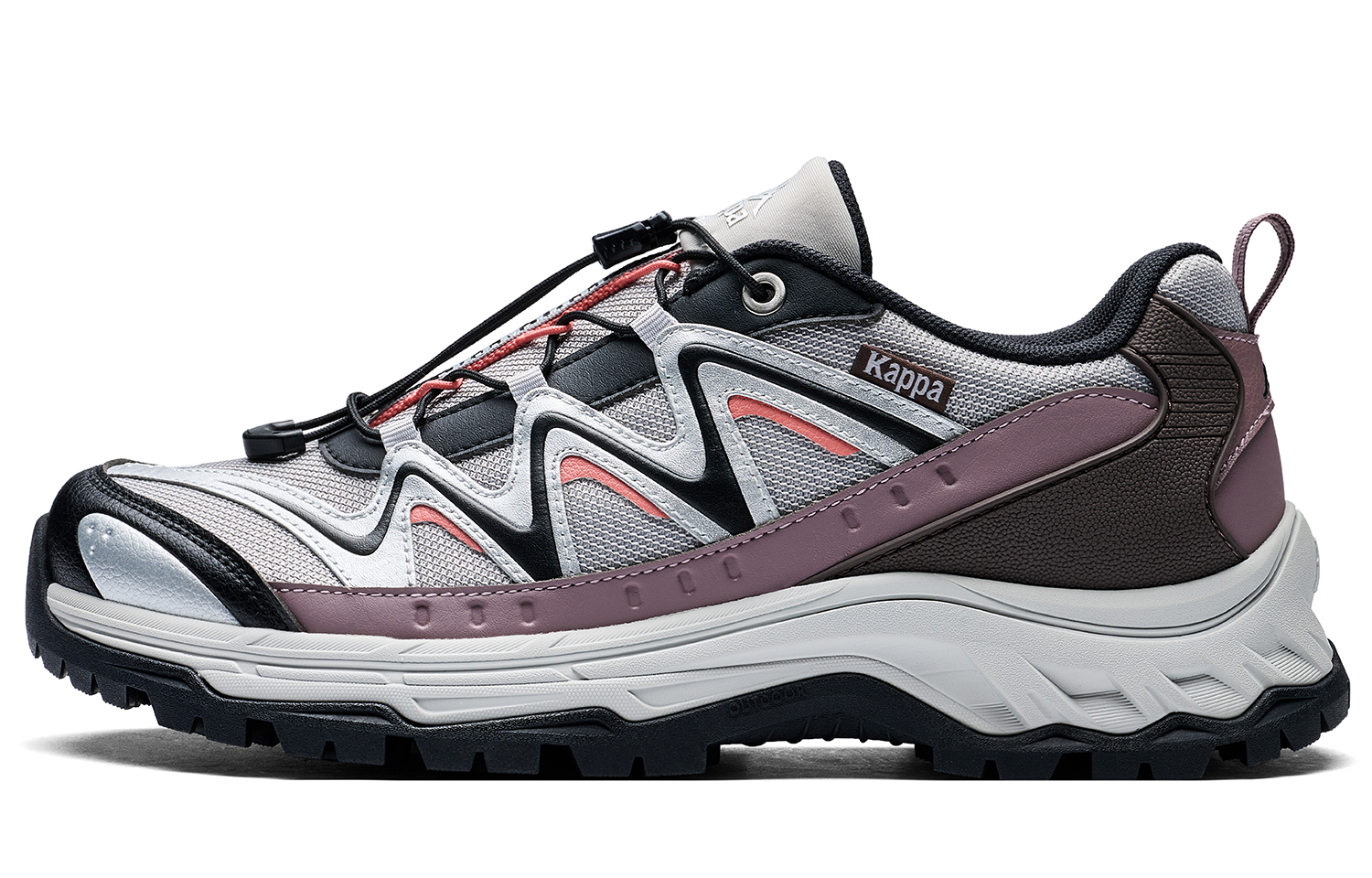 Kappa Outdoor Casual Low top Running Shoes Unisex Gray