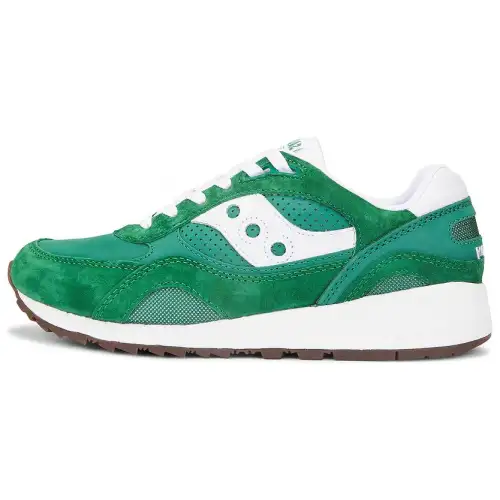 Saucony Shadow 6000 Slip Resistant Abrasion Resistant Low top Running Shoes Men's Green