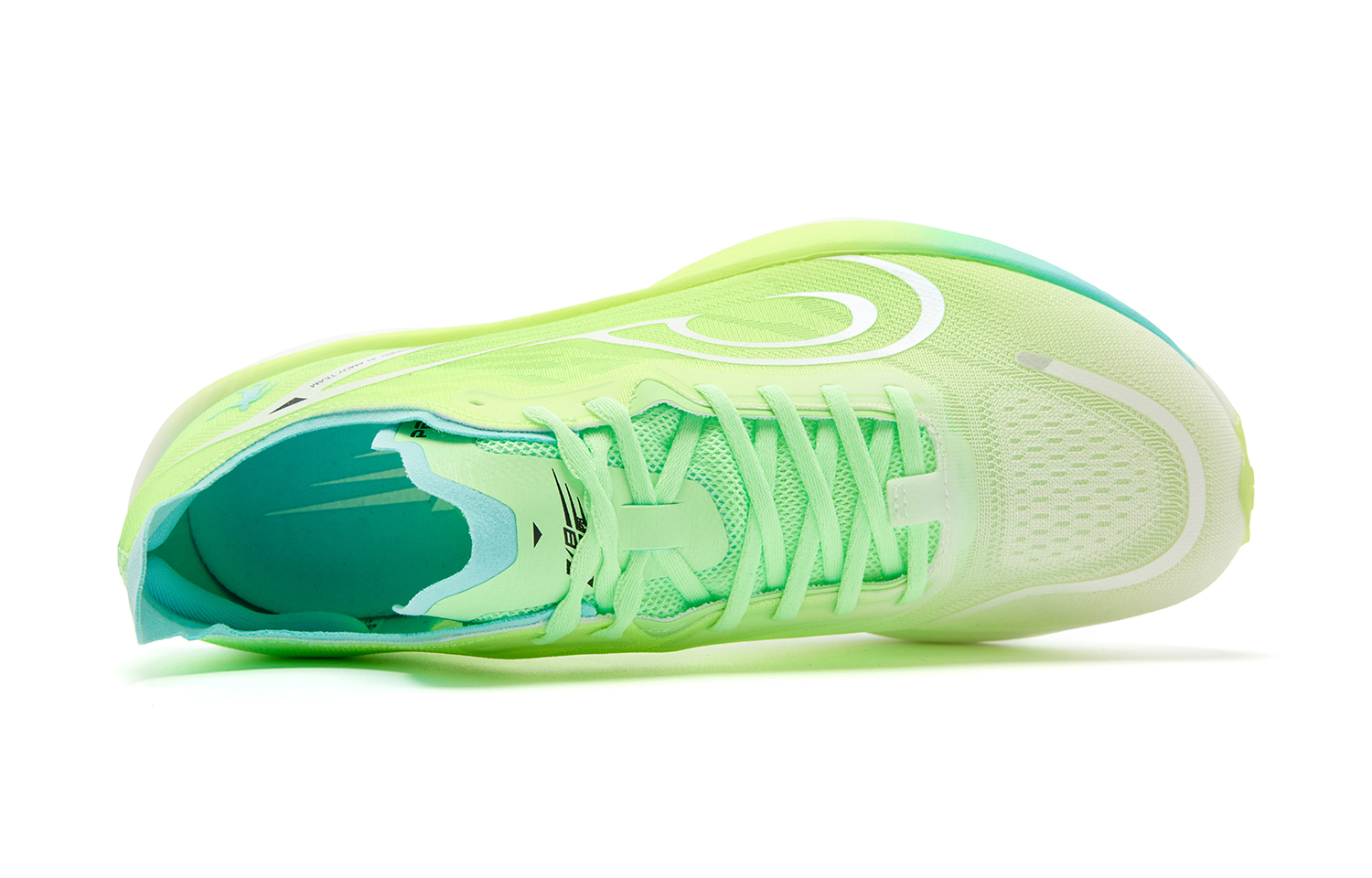 QIAODAN Flying Shadow PB3 Enhanced Running Shoes Men’s Low Top Jordan White/Firefly Yellow