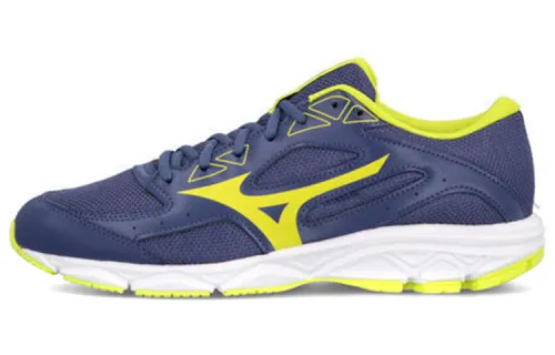 Mizuno Running Shoes Men's Low Top Blue/Yellow