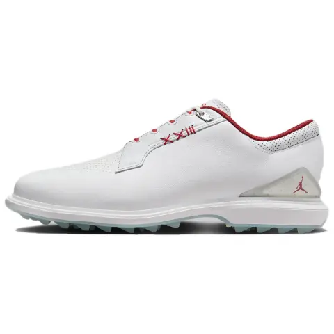 Jordan Adg 5 White Metallic Silver Blue Tint Fire Red Wide