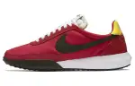 Nike Roshe Waffle Racer Comfortable Cushioning Slip Resistant Abrasion Resistant Low top Running Shoes Men's Red