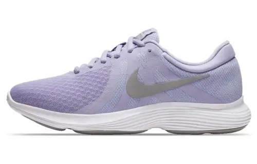 Nike REVOLUTION 4 Slip Resistant Low top Running Shoes Women's Purple