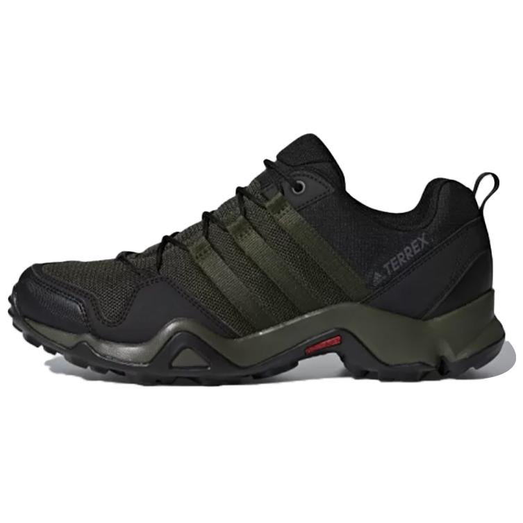 Adidas Terrex Ax2r Cushioning, Wear Resistant Low top Outdoor Shoes Men's Black Green