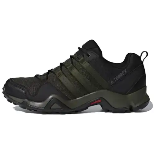 Adidas Terrex Ax2r Cushioning, Wear Resistant Low top Outdoor Shoes Men's Black Green