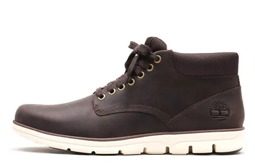 Timberland Bradstreet Chukka Top Grain Cow Leather Cushioning, Wear Resistant Ankle Length Outdoor Boots Men's