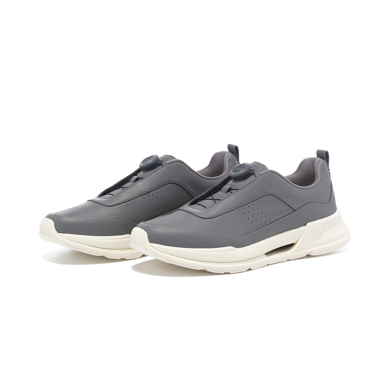 LI NING 1990 Diligent Practice Low top Running Shoes Men’s Asphalt Gray