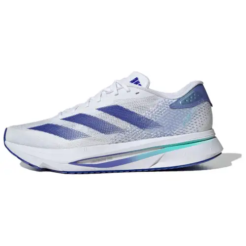 Adidas Adizero SL2 2 Comfortable, wear-resistant, breathable and resilient low-top training long-distance running shoes for men, gray blue