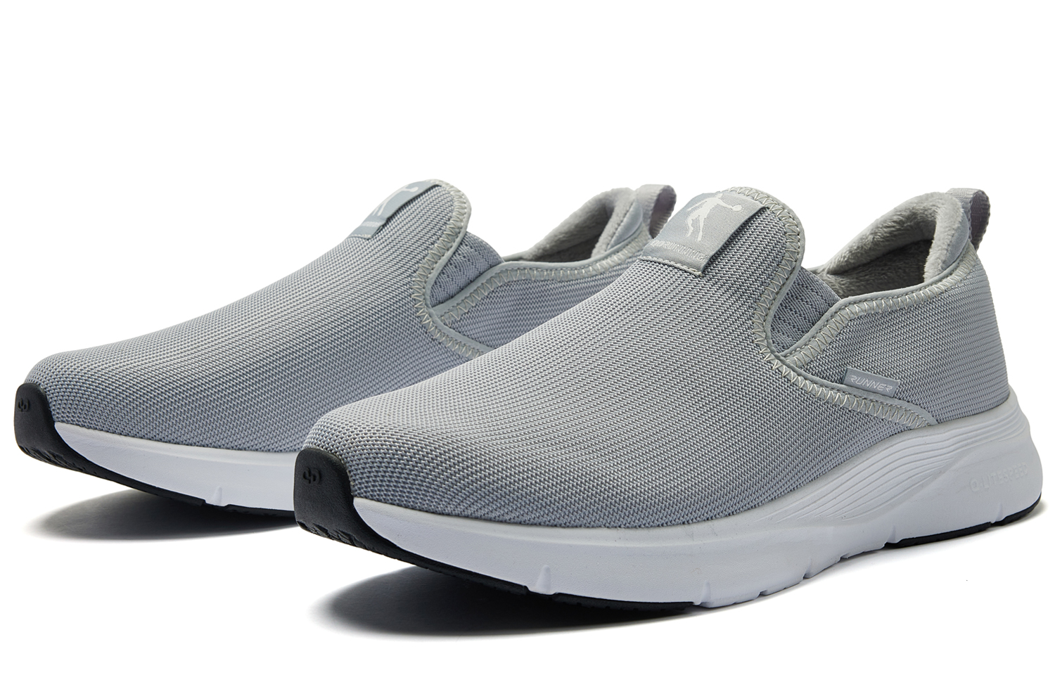 QIAODAN Fleece Lined Thermal Slip on Abrasion Resistant Slip Resistant Abrasion Resistant Slip Resistant Low top Casual