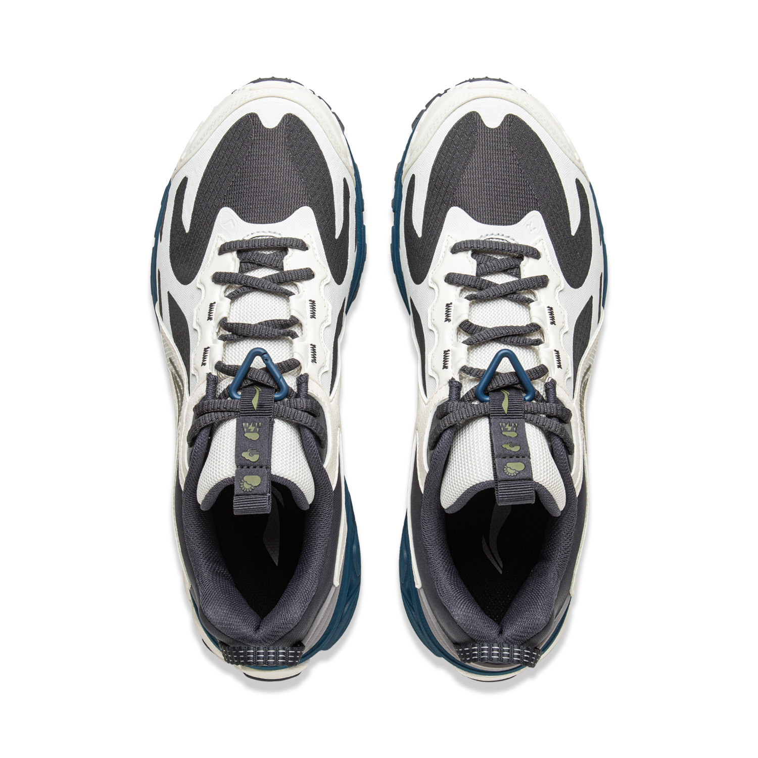 Li Ning Fuyao 2.0 Trail Fabric Slip Resistant Abrasion Resistant Low top LI NING CLOUD,PROBAR LOC Casual Running Shoes