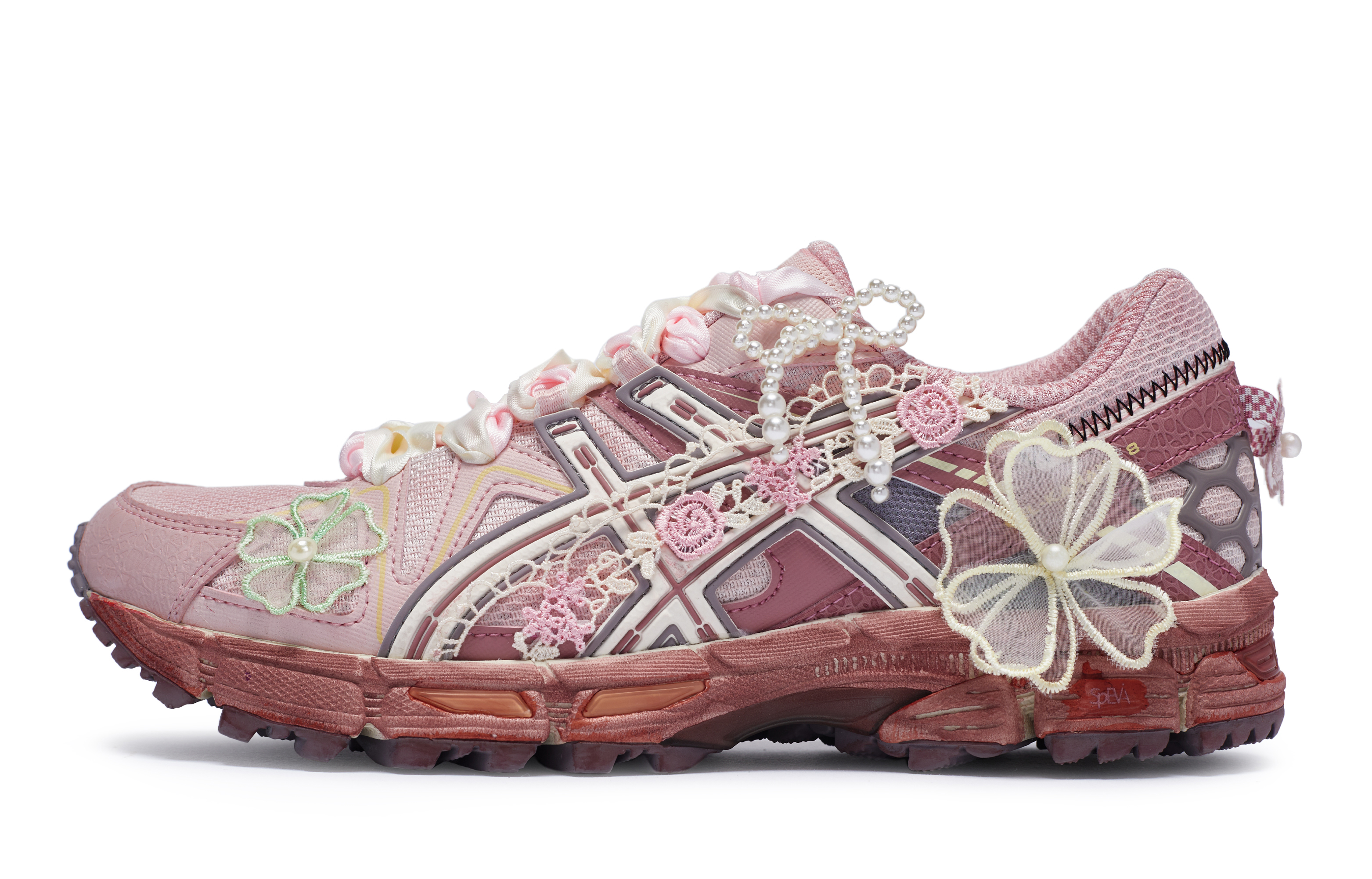 ASICS Gel Kahana 8 Low top Running Shoes Women's Pink White