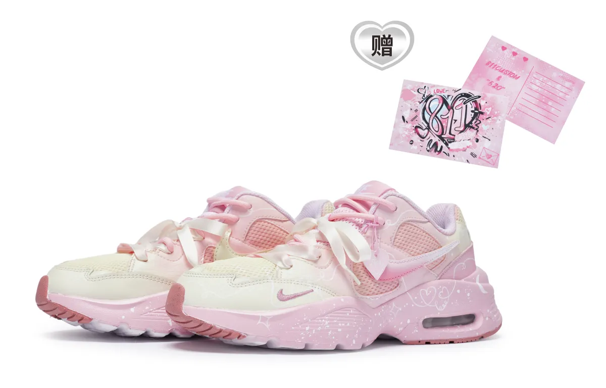 Nike Air Max Fusion Fabric Slip Resistant Abrasion Resistant Slip Resistant Abrasion Resistant Low top Marathon
