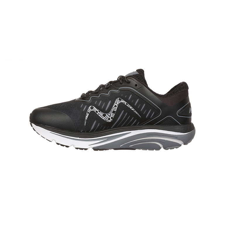 MBT Running Shoes Men’s Low Top Black/Gray/White