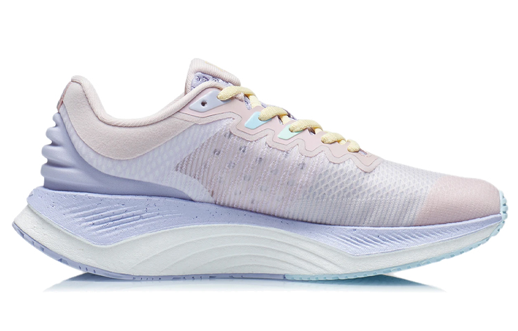 Li Ning YueYing Cushioning Low top Running Shoes Women’s Pink Purple