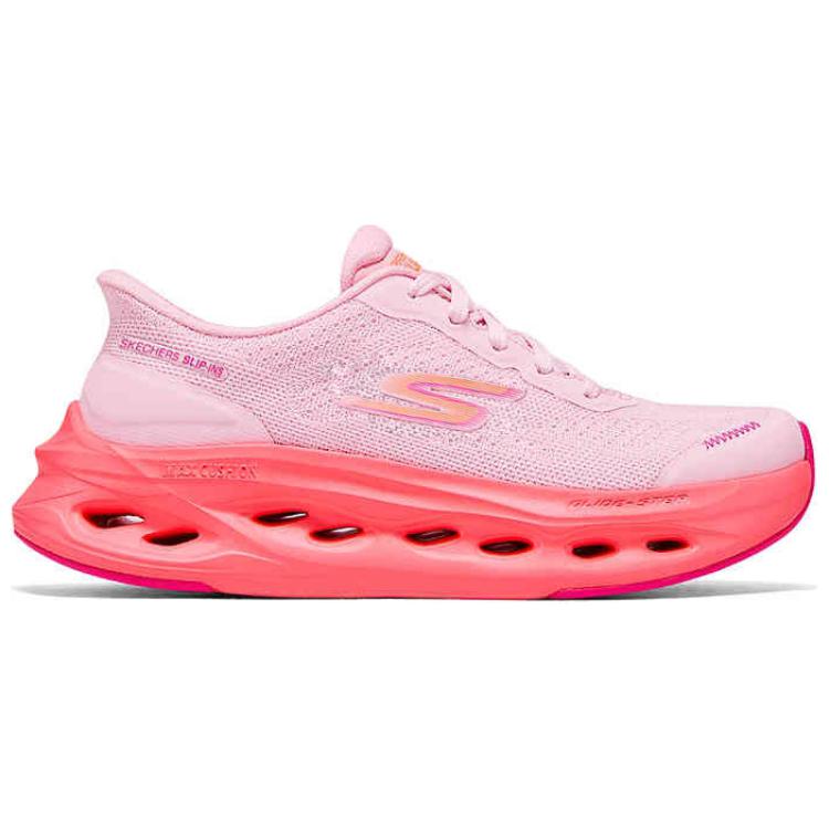 Skechers Women’s GO Slip Resistant And Breathable Low top Casual Running Shoes Women’s Pink