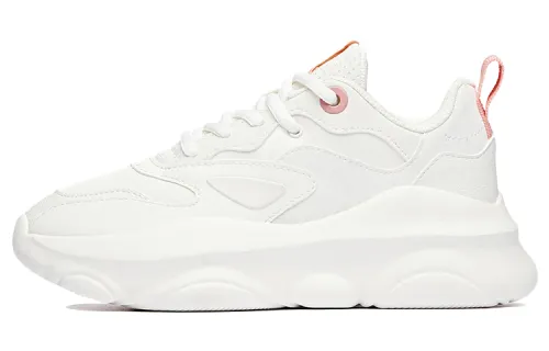 ANTA Chunky Sneakers Women's Low Top Ivory White