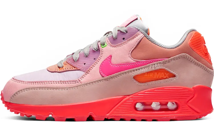 Nike Air Max 90 Prm Platinum Crimson/Bright Purple Women's