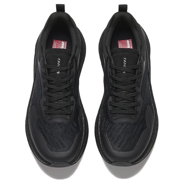 Anta Burning Exercise Lightweight Anti Slip Low top Casual Running Shoes Men’s Black