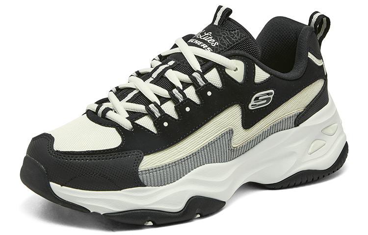 Skechers Dlites 1.0 ‘Black Beige’ Women’s