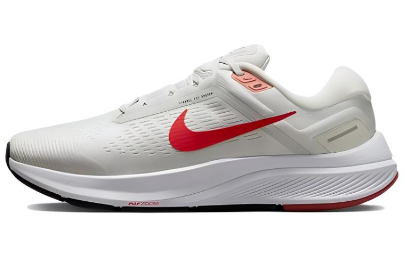 Nike Zoom Structure 24 road soft shock-absorbing wear-resistant rebound low-top casual urban commuting running shoes men's gray