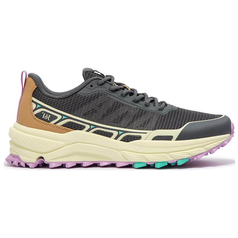 361° Slip Resistant Abrasion Resistant Low top Running Shoes Men’s Gray Beige