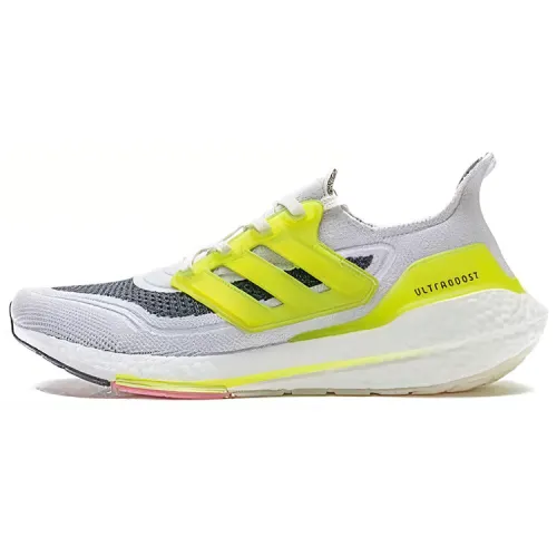 Adidas Ultra Boost 21 White Volt