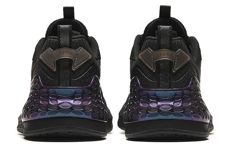Anta C37+ Cushioning Slip Resistant Breathable Lightweight Low top Running Shoes Men’s Black