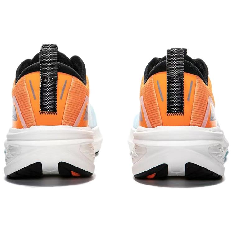Erke Cushioning Slip Resistant Low top Running Shoes Men’s White Orange