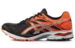 Asics Gel Flux 4 Sports Low top Running Shoes Men's Black Orange
