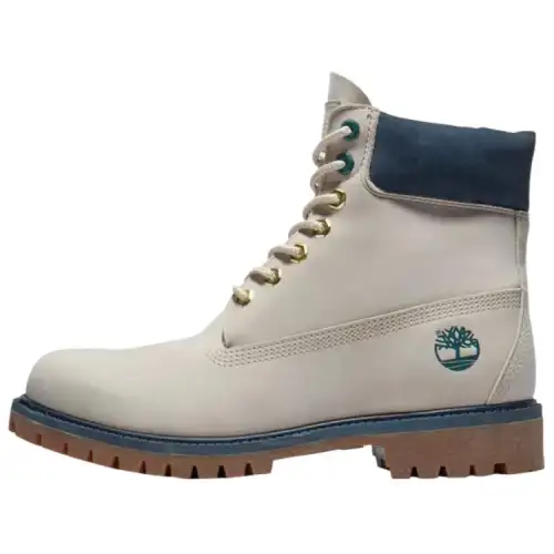 Timberland 6 Inch Premium Waterproof Boot 'White Navy'