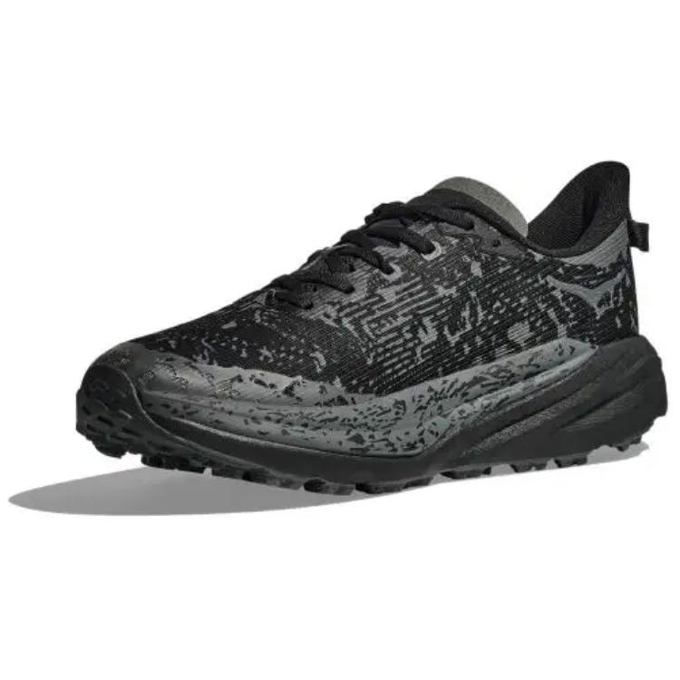 HOKA ONE ONE SPEEDGOAT 6 Comfortable Slip Resistant Abrasion Resistant Low top Running Shoes Women’s Black