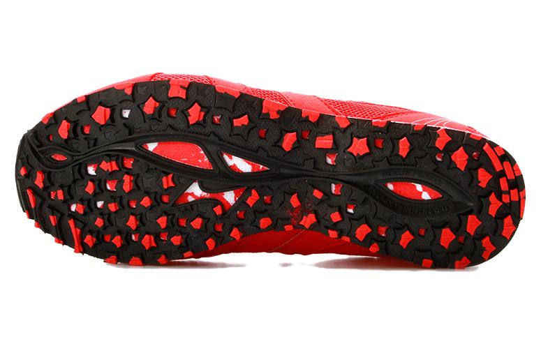 HEALTH Cushioning Slip Resistant Low top Running Shoes Unisex Red Black