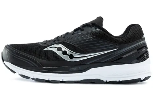 Saucony Echelon 8 Low top Running Shoes Men's Black White