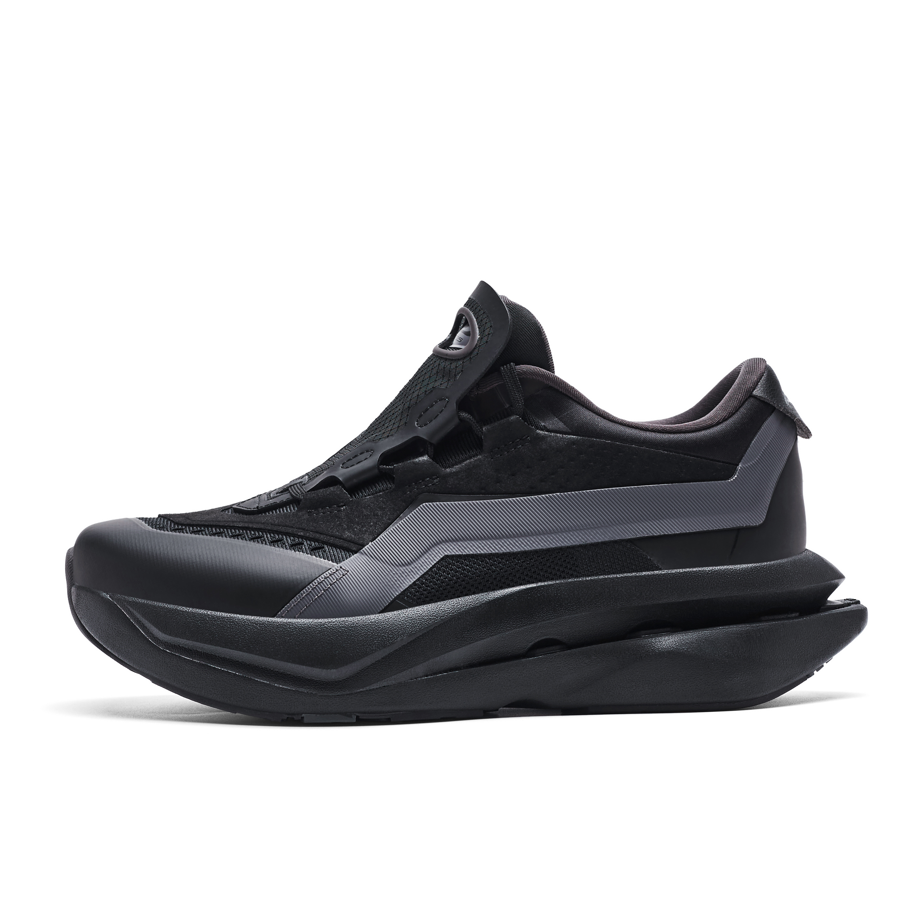 AVIA Sports Life Collection Cushioning Height Increasing Low top Running Shoes Unisex Black