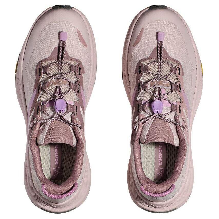 HOKA ONE ONE Transport Slip Resistant Abrasion Resistant Low top Running Shoes Women’s Pearl Powder