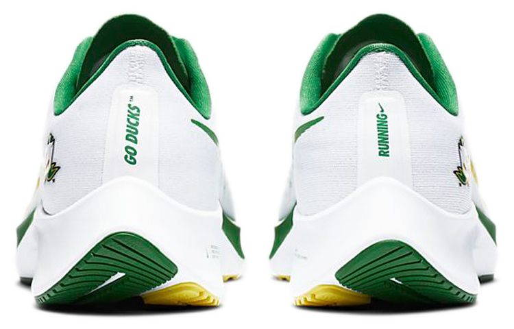 Кроссовки Nike Pegasus 37 Oregon (зелено-белые) — Зелёныйбелый — фото 5