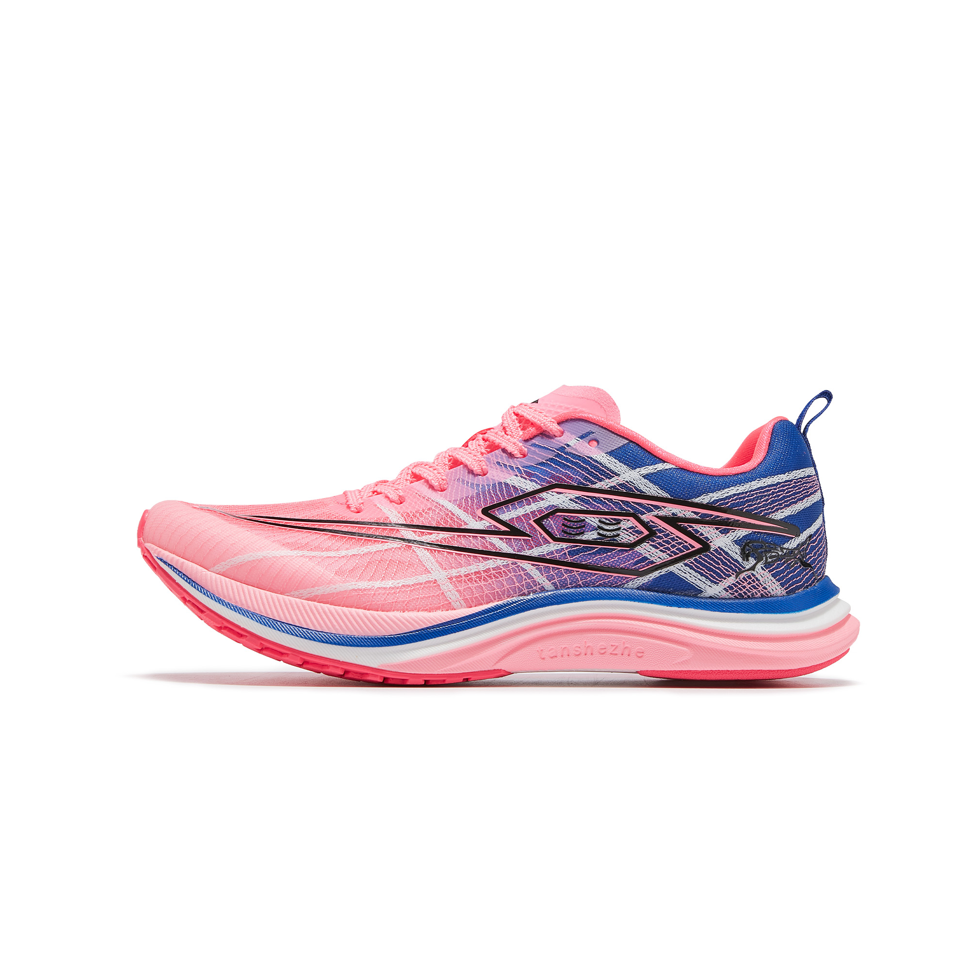 TANSHEZHE Cheetah 2.0 Slip Resistant Breathable Coverage Support Lightweight Rebound Low top PEBA Plate Running Shoes