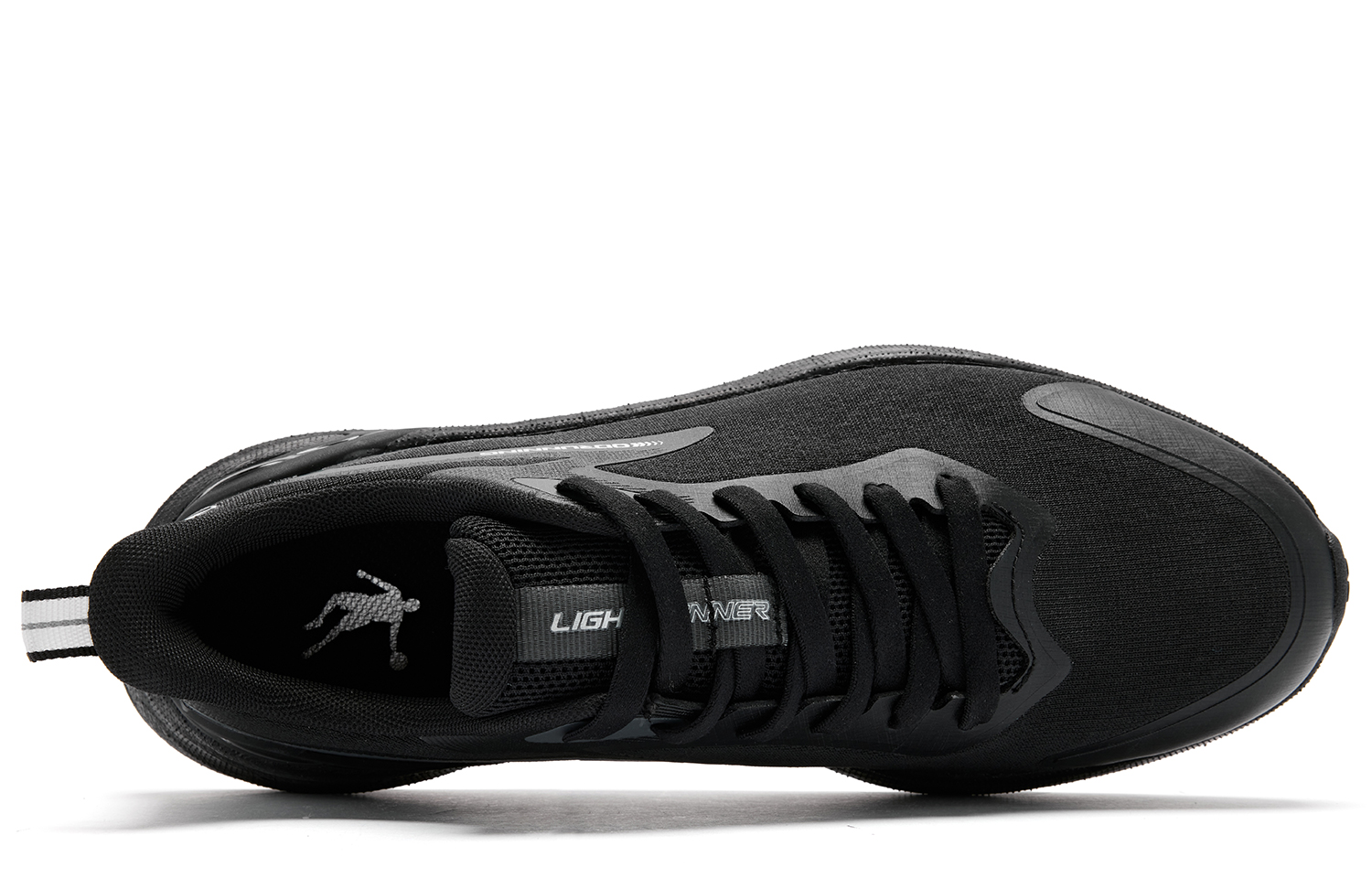 QIAODAN Fearless SE Abrasion Resistant Breathable Abrasion Resistant Breathable Low top Running Shoes Men’s Black