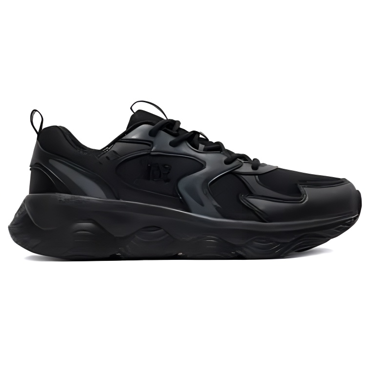 361° Slip Resistant, Abrasion Resistant, Lightweight Low top Sprint Running Shoes Men’s Black Gray