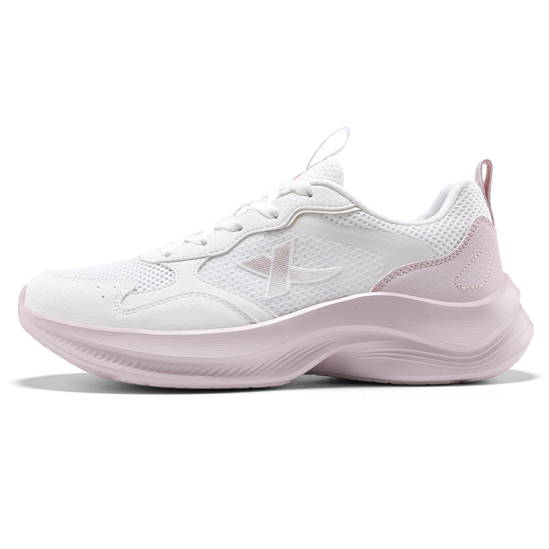 XTEP Cushioning Breathable Lightweight Low top Casual Running Shoes Women’s White