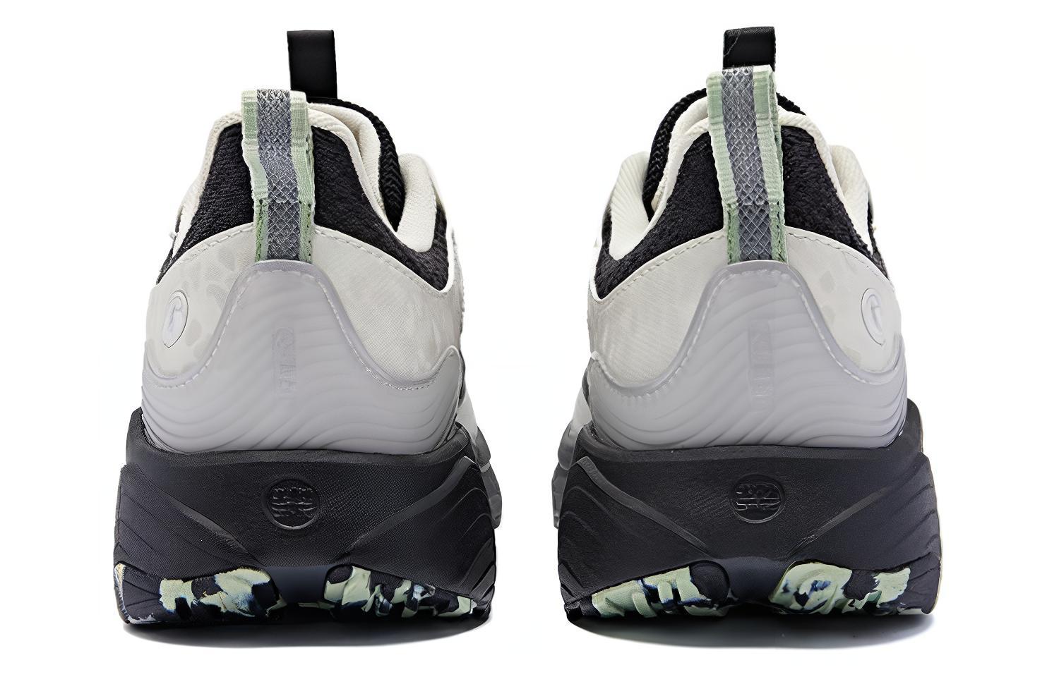 QIAODAN Iridescent 4.0 Slip Resistant Cushioning Low top Running Shoes Women’s Black Gray