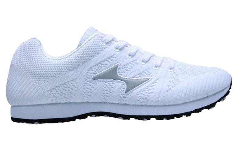HEALTH Cushioning Abrasion Resistant Low top Running Shoes Unisex White