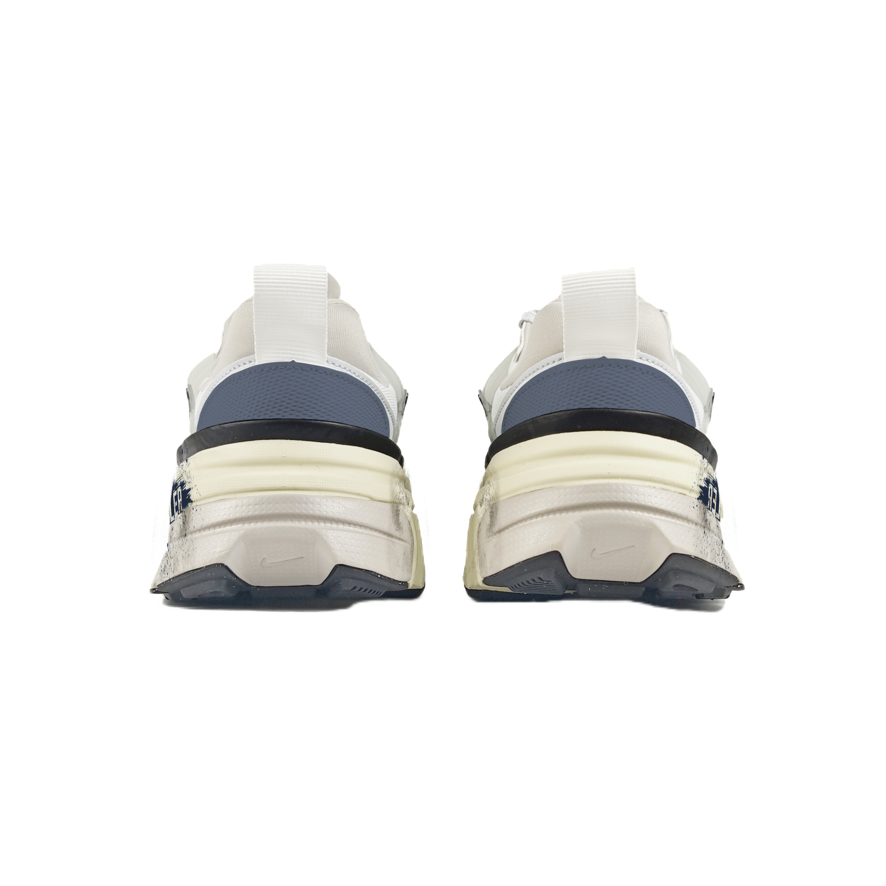Nike V2K Run Abrasion Resistant Low top Running Shoes Women’s White Gray