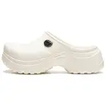 Li Ning Project* Quiet Quick Dry Closed Toe Slippers Women's White
