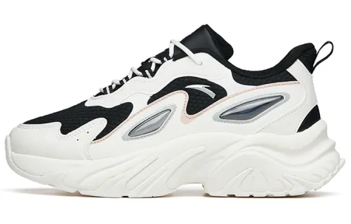 Anta Running Collection BUNNY 4.0 Breathable Low top Running Shoes Women's White Black