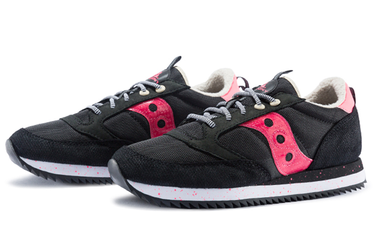 Saucony Cow Leather, Synthetic Leather Cushioning Slip Resistant Abrasion Resistant Breathable Low top Casual