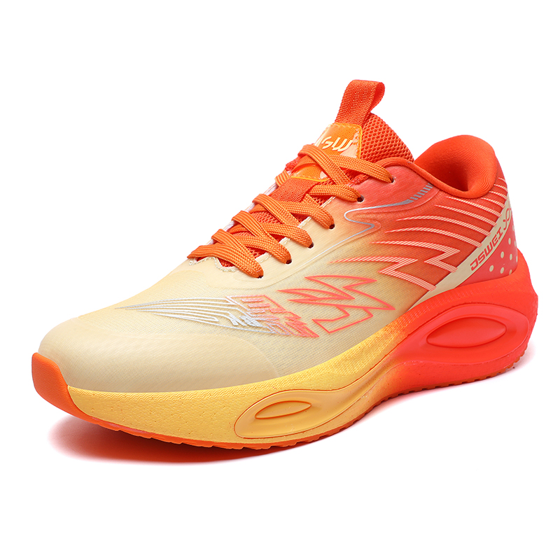 JSWEI Cushioning Slip Resistant Abrasion Resistant Low top Running Shoes Men’s